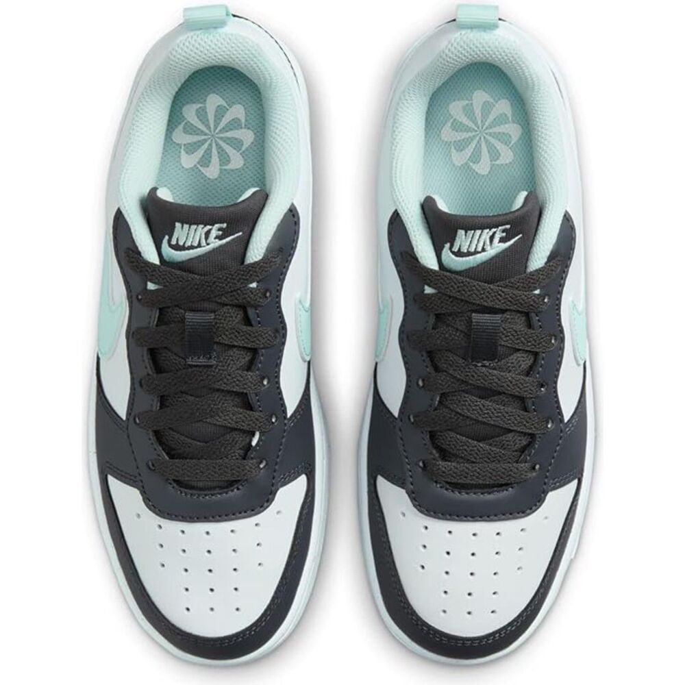 Nike Court Borough Big Kids Shoes, Black Blue White, HQ3258-060, 6.5Y Medium US - Picture 5 of 9